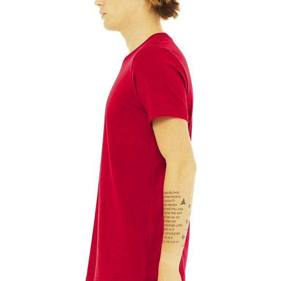 Orange Theory I LOVE OTF Bella Canvas tee RED - Picture 2 of 3